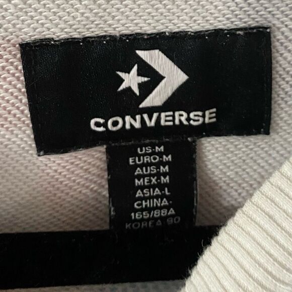 Converse VLTG Crew Neck Pullover Sz M - Picture 5 of 7